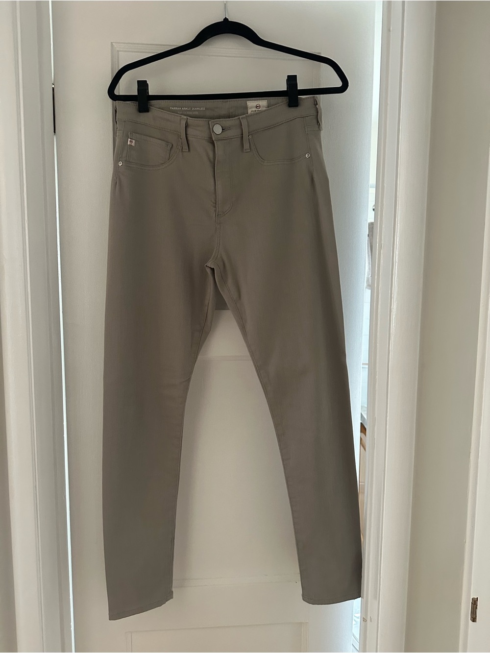 AG women’s Slim Jeans size 29R in Taupe Gray
